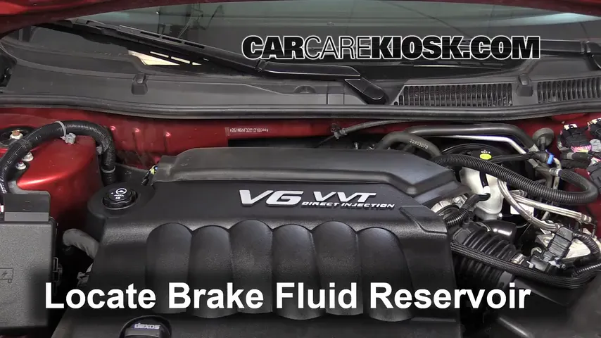 2013 Chevrolet Impala LT 3.6L V6 FlexFuel Brake Fluid